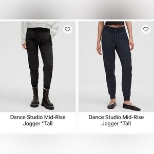 Lululemon dance Studio Jogger, True Navy and Black